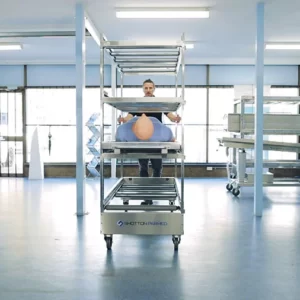 3 TIER COOL ROOM BARIATRIC RACK STATIC & MOBILE