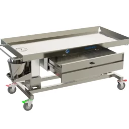 HEIGHT ADJUSTABLE VETERINARY TROLLEY